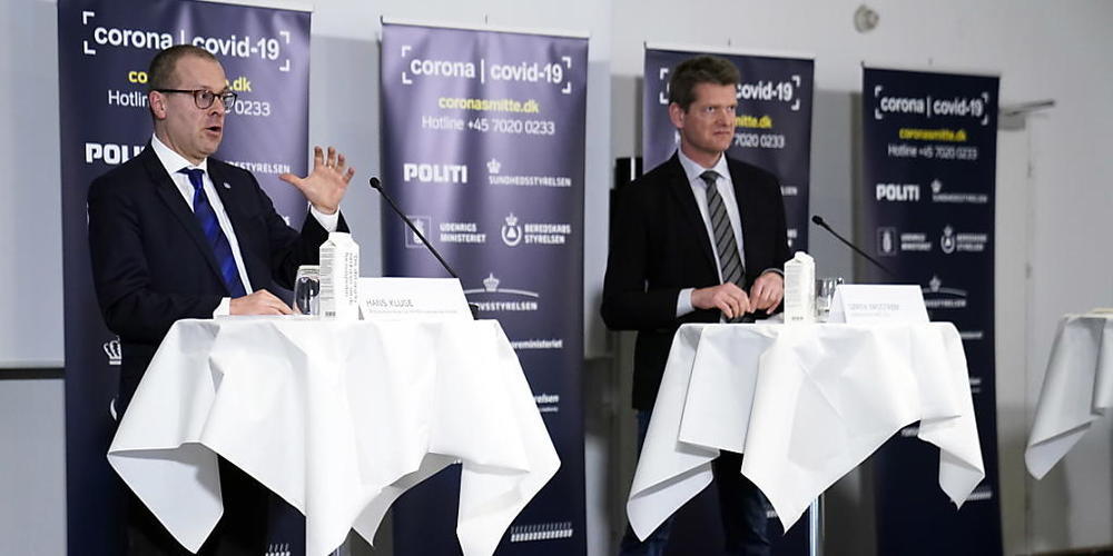 Laut Hans Kluge, Leiter der Europäischen Sektion der WHO (rechts im Bild), muss die Gesellschaft bei künftigen Pandemien rascher in den Krisenmodus wechseln können. (Archivbild)