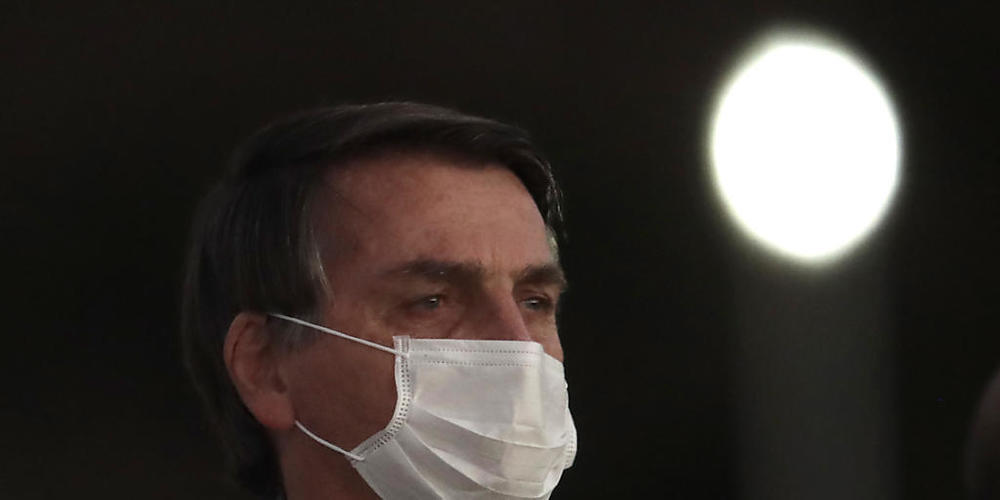 Der brasilianische Präsident Jair Bolsonaro hatte vor zwei Wochen bekanntgegeben, dass er sich mit dem Coronavirus infiziert habe.  (Bild vom 24. Juli)