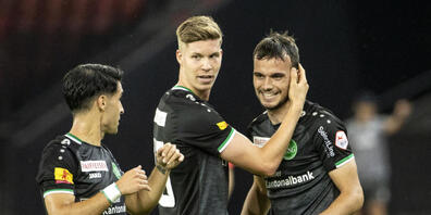 Victor Ruiz, Cedric Itten und Jérémy Guillemenot dürfen sich über den ungefährdeten Sieg in Zürich freuen