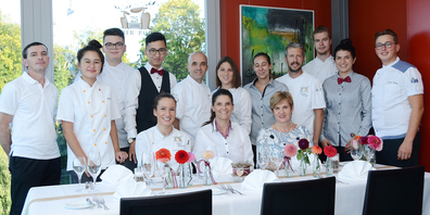 Das Team des Restaurants Peter & Paul