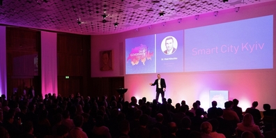 Beim ersten Swiss Smart Government Day 2019 war auch Vitali Klitschko, Bürgermeister von Kiew, dabei.