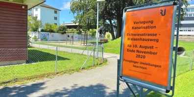 Die Arbeiten beginnen am 10. August und dauern bis Ende November 2020. Es ist mit kleineren Einschränkungen zu rechnen.