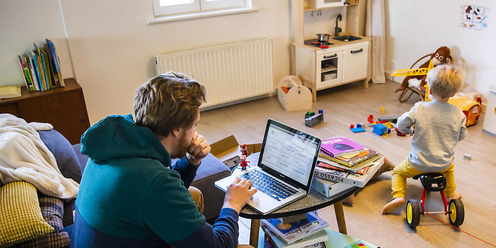 90 Prozent der Beschäftigten möchten Homeoffice grundsätzlich als Ergänzung zur Arbeit vor Ort zulassen. 