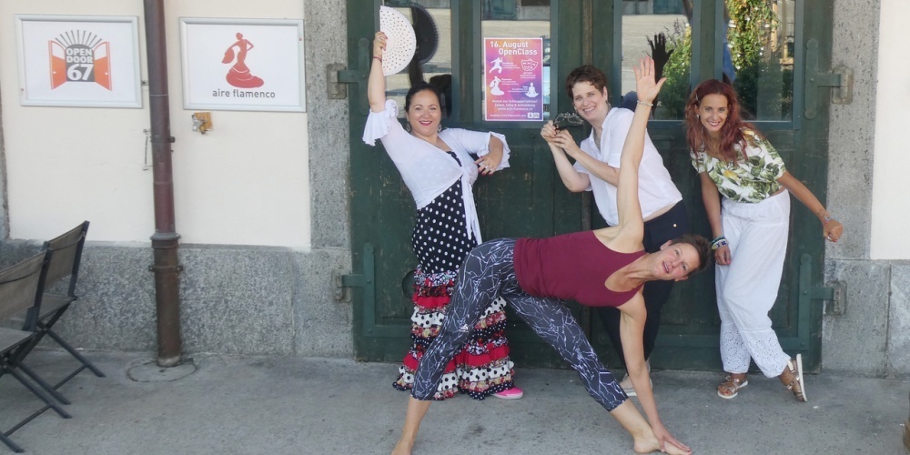 Am 16. August werden auf dem Zeughausareal vier «open classes» angeboten von vier Power-Ladies.