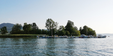 Bleibt vorderhand ein Camping-Paradies: die Insel Lützelau.