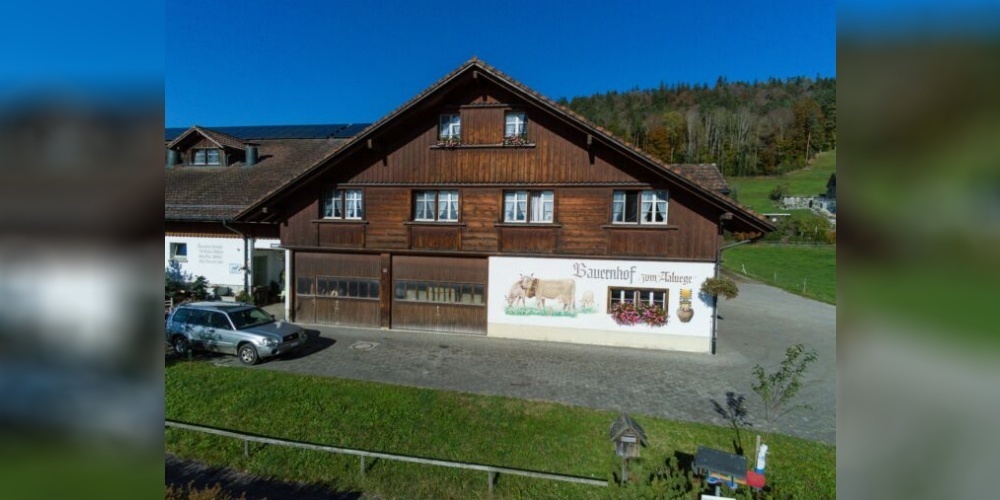 Beim «Buurehof zu Aluege» kann man das Bauernleben hautnah erleben.
