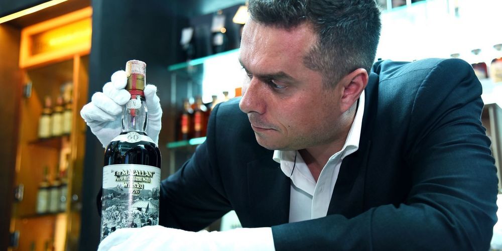 Dieser Whisky wird mit Sicherheit nicht getrunken, sondern nur optisch konsumiert (Bild: pd)