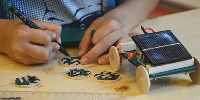 Reich verziert fährt der Sonnenflitzer noch schneller.