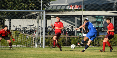 Am TVW-Fussballturnier wurden spannende Spiele gezeigt.