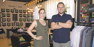 Die beiden Geschäftsführer der Metzler & Co AG in Balgach,  Alessia und Sandro Mastroberardino (Bild: leader.ch)