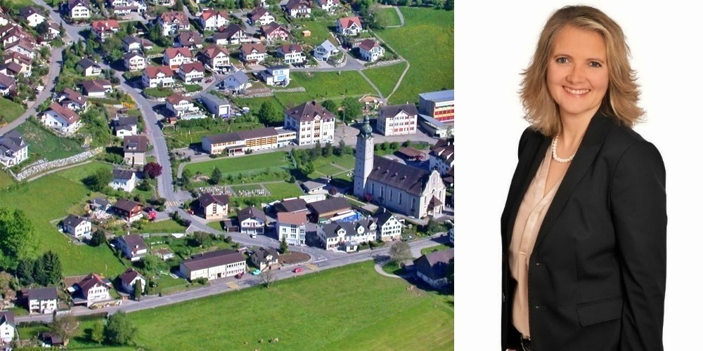 Heidi Romer, seit 2 Jahren Gemeindepräsidentin: «Der Benkner Büchel darf sich durchaus mit den Sieben Hügeln Roms vergleichen.»