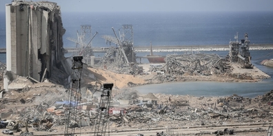 Im Hafen Beiruts lagerten 2750 Tonnen Ammoniumnitrat, die am 4. August explodierten und grosse Schäden anrichteten. (Bild: Mehr News Agency / Wikipedia)