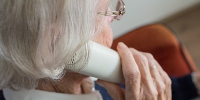 Am Telefon gaben sich die Betrüger gegenüber der Seniorin als Polizisten aus, die dringend Bargeld benötigen. (Symbolbild)