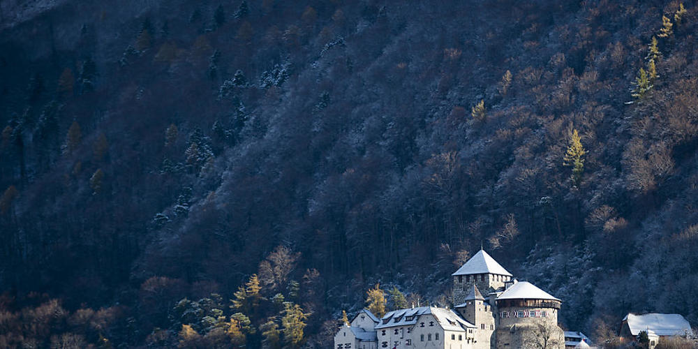 Im Fürstentum Liechtenstein ist am Sonntag über drei Vorlagen abgestimmt worden. Alle drei Vorlagen wurden abgelehnt. Im Bild das Schloss der Fürstenfamilie in Vaduz. (Archivbild)
