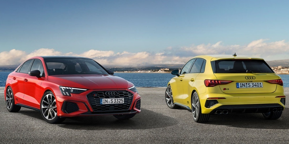 Die Audi S3 Limousine ist erhältlich ab CHF 61’350.- und der Audi S3 Sportback ab CHF 60'100.-.