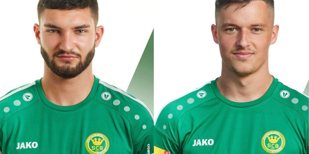 Die Neuzugänge des SC Brühl Lars Traber (links) und Asllan Demhasaj (rechts).