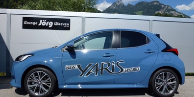 An der Herbstaustellung erwartet das Publikum der neue  Toyota Yaris, nebst diversen anderen Modellen.