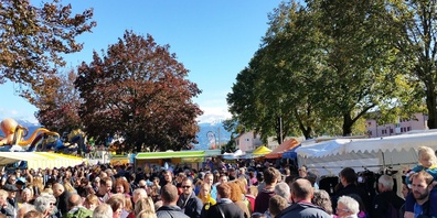 Mit mehr Platz zwischen den Ständen und ohne Festzelte kann die Kilbi stattfinden (Bild: pd)