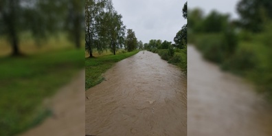 Trotz Hochstand liefen die Bäche nicht über - der Aabach-Unterhalt zeigt die gewünschten Folgen.