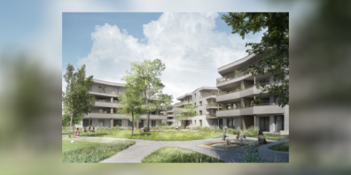 An der Seehof-/Seeblickstrasse in Jona wird eine Neuüberbauung mit rund 53 Mietwohnungen geplant.