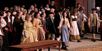 Die Aufführung der Freilichtbühne Rüthi 2020 «Anna Göldi» war ein Riesenerfolg