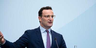 Deutschlands Gesundheitsminister Jens Spahn spricht in Berlin. Foto: Bernd von Jutrczenka/dpa