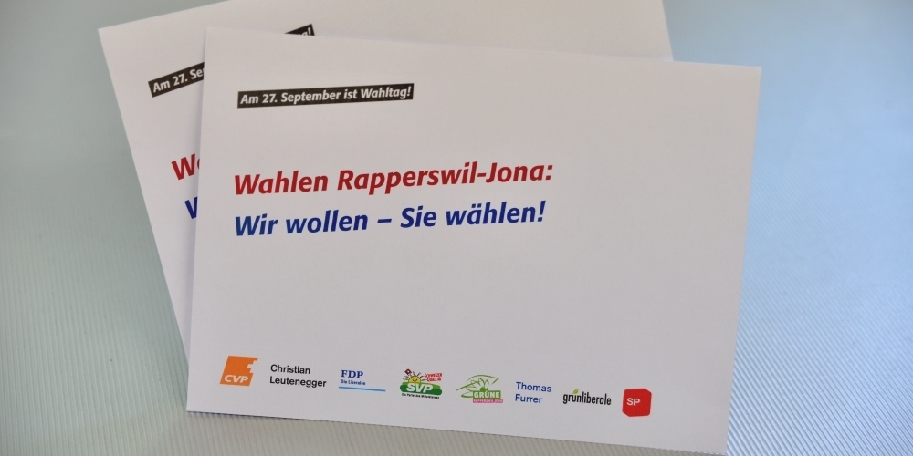 Alle antretenden Parteien sowie die beiden parteilosen Stadtratskandidaten beteiligen sich an der von der SP initiierten Aktion.