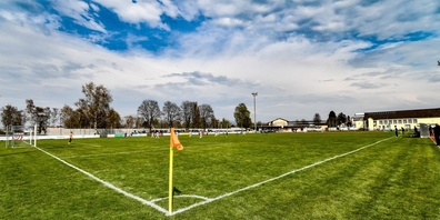 Die Sportanlage Rheinau in St.Margrethen