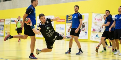 David Szylagyi bei einem seiner gefährlichen Kreiswürfe (Bild: pd)