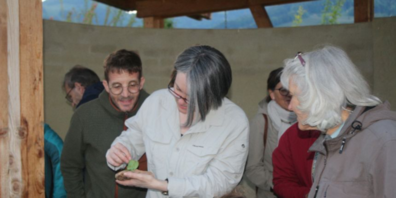 Katja Lassauer warb für einen respektvollen Umgang mit der Biodiversität unter den Füssen.