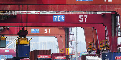 Chinas Exporte sind im August schneller als erwartet gestiegen. (Archiv)