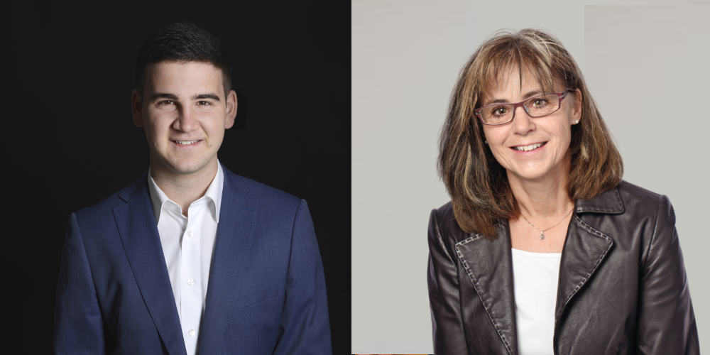 Mit Brigitte Pool (r.) hat Mihajlo Mrakic eine weitere prominente Unterstützerin, die ihn in ihrem Leserbrief lobt und empfiehlt.