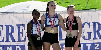 An den Nachwuchs-Schweizermeisterschaften in Lausanne gewann Lia Thalmann über 80m die Goldmedaille.