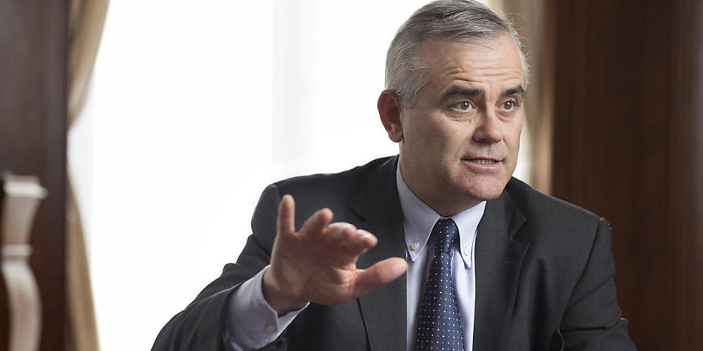 Der CS-Konzernchef Thomas Gottstein erwartet nur geringe Kreditausfälle aufgrund der Corona-Pandemie. (Archivbild)