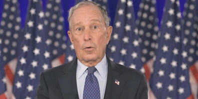HANDOUT - Michael Bloomberg, ehemaliger Anwärter auf die demokratische Präsidentschaftskandidatur. Foto: Uncredited/Democratic National Convention/AP/dpa - ACHTUNG: Nur zur redaktionellen Verwendung im Zusammenhang mit der aktuellen Berichterstatt...