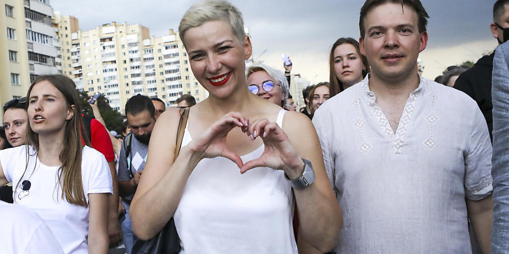 ARCHIV - Maria Kolesnikowa wurde zu einer der wichtigsten Oppositionsaktivistin in Belarus. Foto: Uncredited/AP/dpa