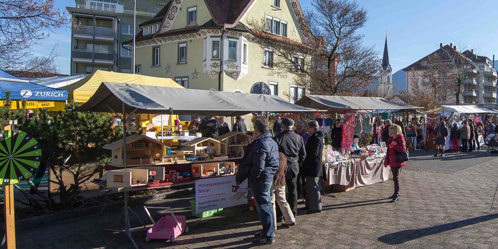 Das traditionelle Diepoldsauer Novembermärtli in besseren Zeiten (Bild: pd)