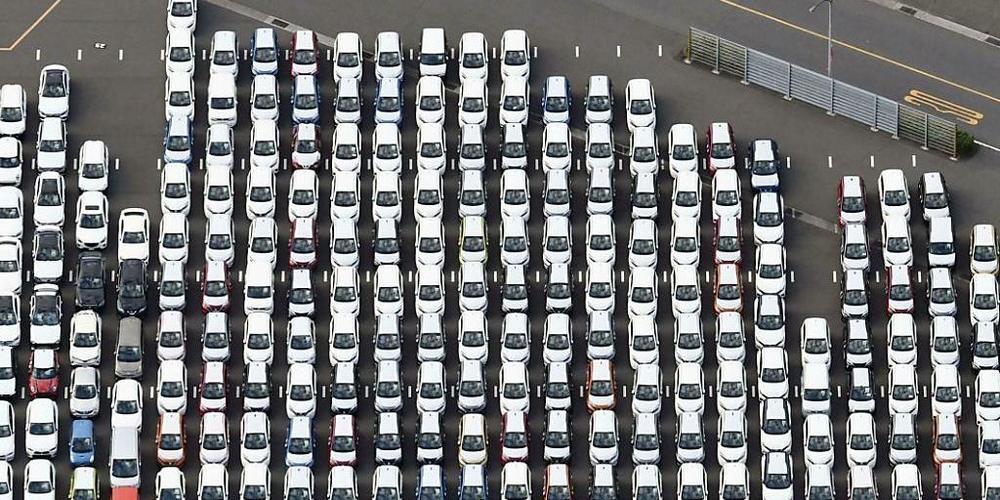 Verkauf von Neuwagen in Europa harzt im August . (Symbolbild)