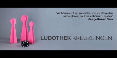Es wird Unterstützung in der Ludothek Kreuzlingen gesucht.