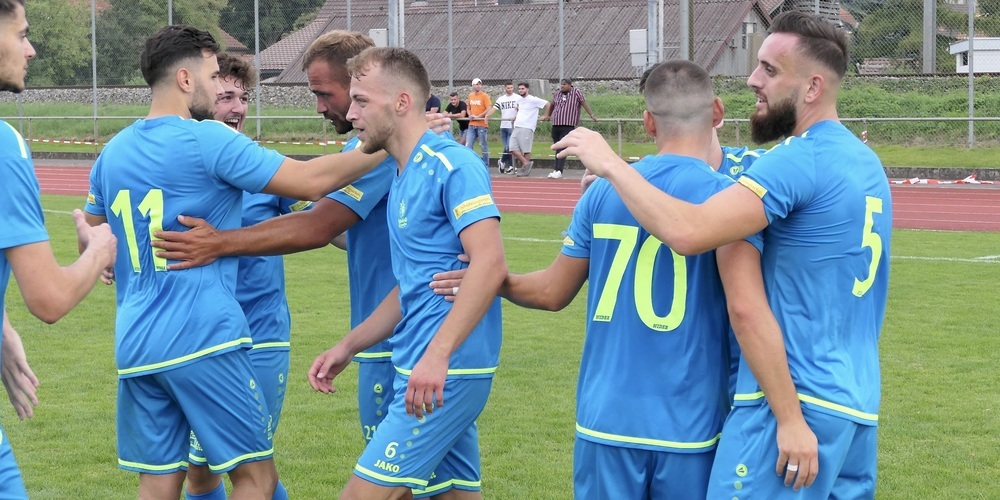 Die St.Margrethner konnten über ein Tor von Liridon Maliqi jubeln, das letztlich das Elfmeterschiessen ermöglichte (Bild: Archiv Ulrike Huber)