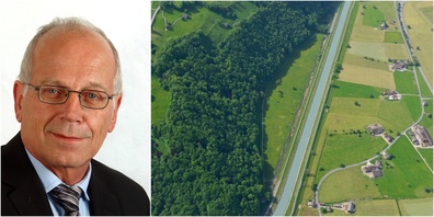 Präsident der Linth-Escher-Stiftung René Brandenberger: «Die Aufweitung im Kundert-Riet bedeutet die funktionale Zerstörung des Escherkanals.»