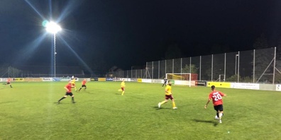 Der FC Uznach dem als Aufstiegsfavorit gestartete Gegner Flawil mit 1:5.