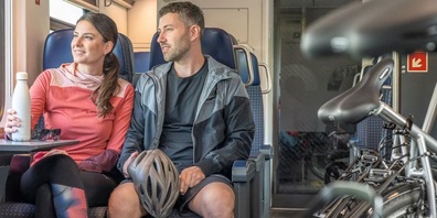 Mit einem Velo-Pass kann man die Fahrräder selbst verladen.
