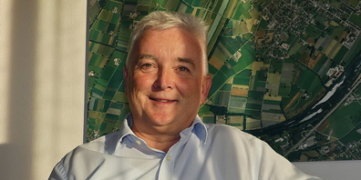 Gemeindepräsident Roland Wälter sieht sich verstärktem Transitverkehr gegenüber (Bild: Ulrike Huber)