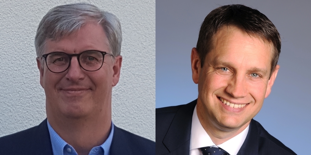 Waren vor ihrer Wahl nicht Mitglied im Gemeinderat: die Gemeindepräsidenten Marcel Benz (l.), Weesen, und Peter Hüppi (r.), Gommiswald.