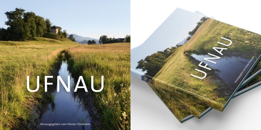 In der Neuerscheinung «Ufnau» (Buchcover l.) zeigen 10 AutorInnen die überraschende Vielfalt der Klosterinsel auf kleinstem Raum.