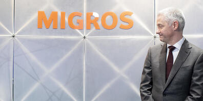Migros-Chef Fabrice Zumbrunnen sieht klare Verbesserungen beim Detailhandels-Riesen. (Archivbild)