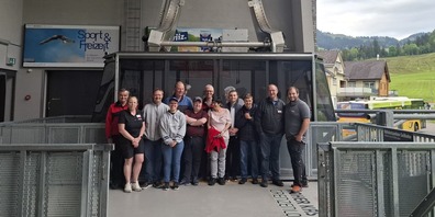 Klienten der Steig Appenzell verbrachten einen Tag im Seilbahn- und Restaurantbetrieb