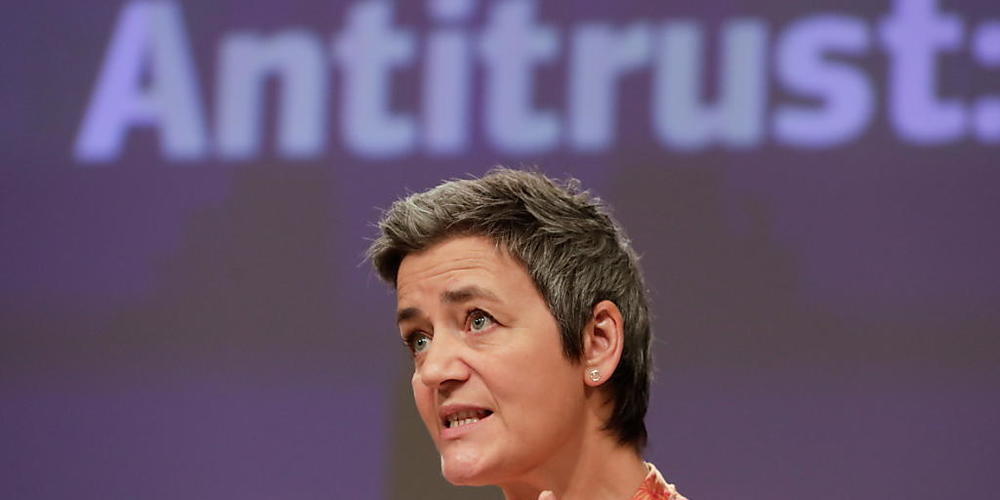 EU-Kommissarin Margrethe Vestager gibt im Streit um die Steuernachzahlung von Apple in Irland nicht auf und geht vor das oberste EU-Gericht. (Archiv)