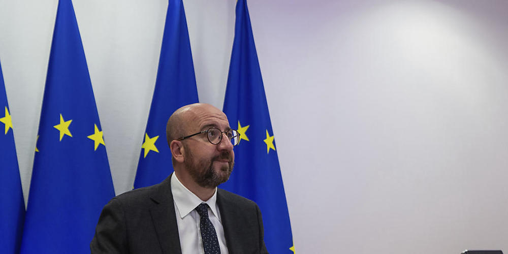 Charles Michel, Präsident des Europäischen Rates. Foto: Aris Oikonomou/Pool AFP/AP/dpa